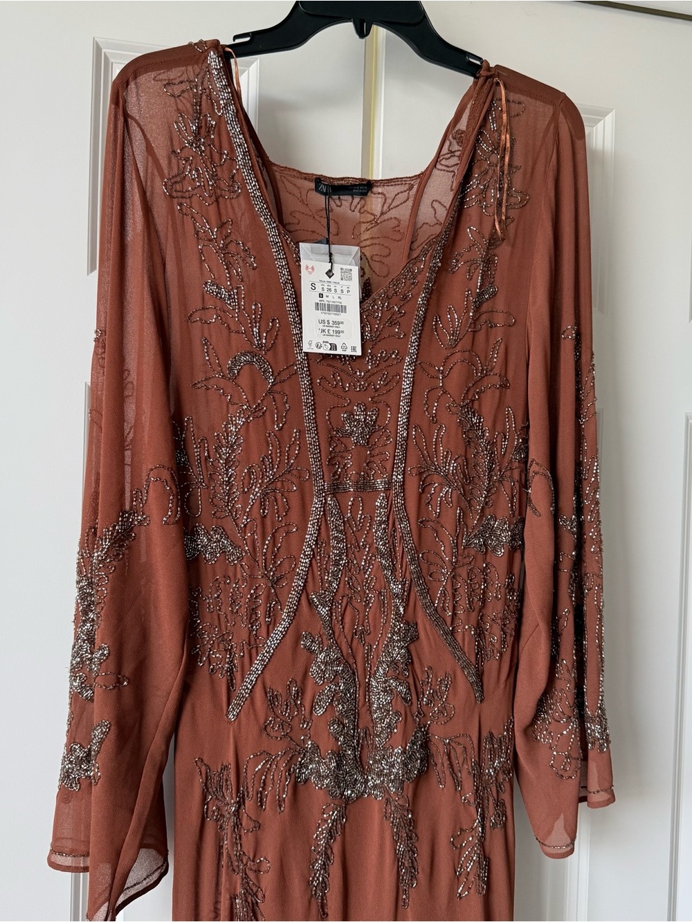 RARE Zara Limited Edition Georgette Dress